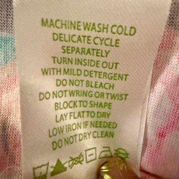 Lilly Pulitzer Blue and Pink Floral Dress - Picture 6 of 6